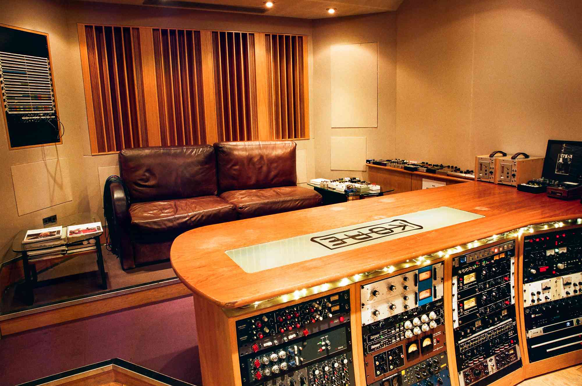 sound studio desk